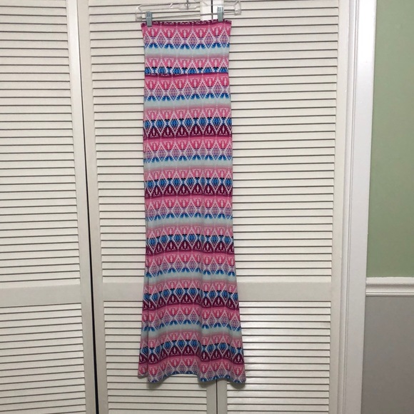 Colorful maxi skirt - Picture 1 of 3